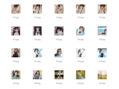 B站UP主小姐姐美少女全套写真图集 2.7G